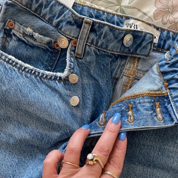 The crossed fly mini skirt XL - Picture 3 of 11